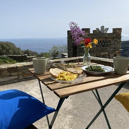 SinetiAndros Vineyard House With Sea View公寓 外观 照片