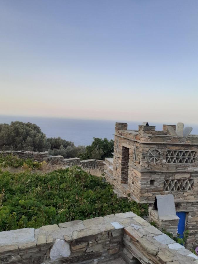 SinetiAndros Vineyard House With Sea View公寓 外观 照片